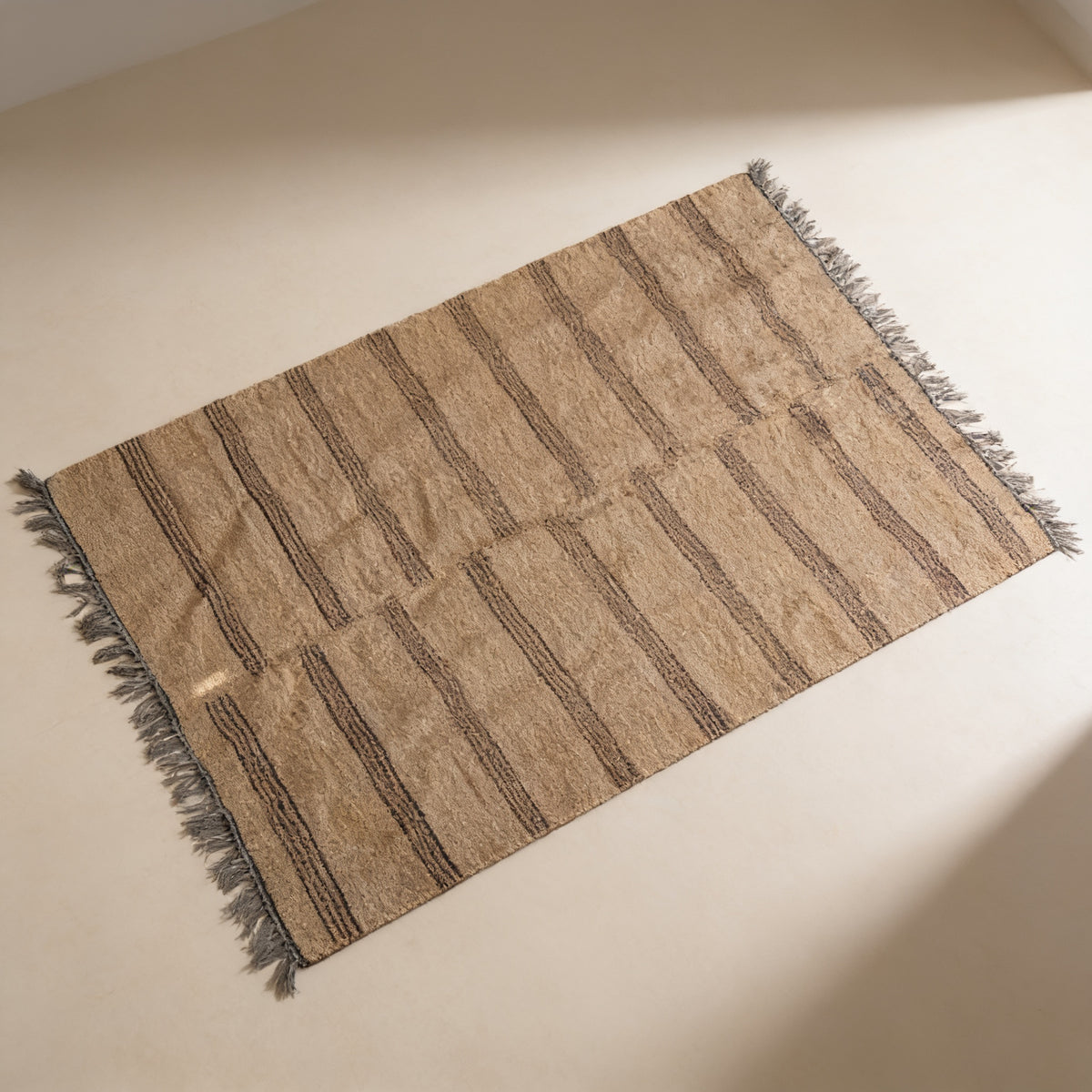 S58 handmade kilim rug — studio view
