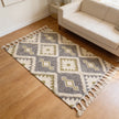 S61 handmade kilim rug — lifestyle view