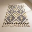 S61 handmade kilim rug — studio view