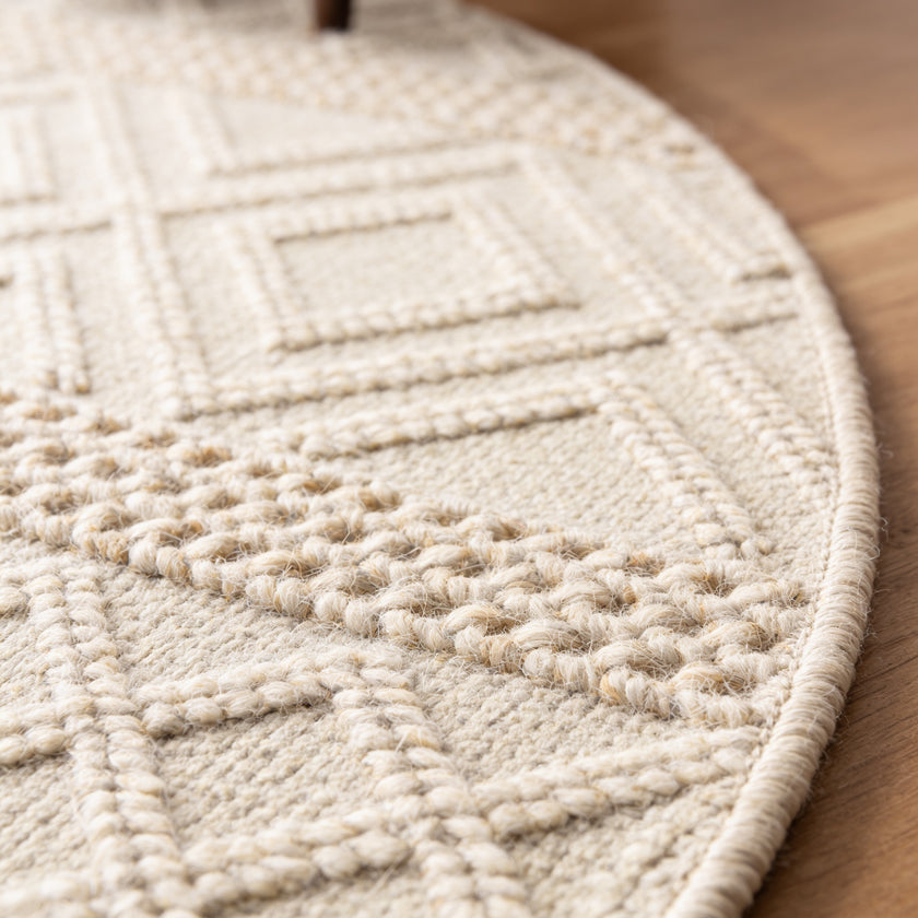 S64 handmade kilim rug — closeup view