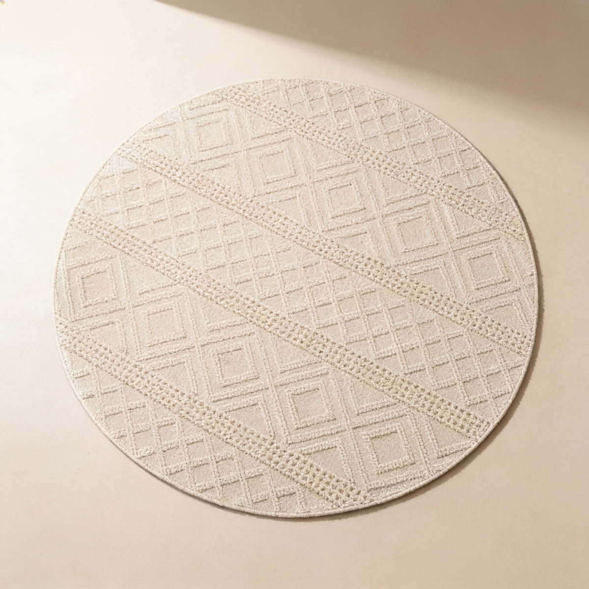 S64 handmade kilim rug — studio view