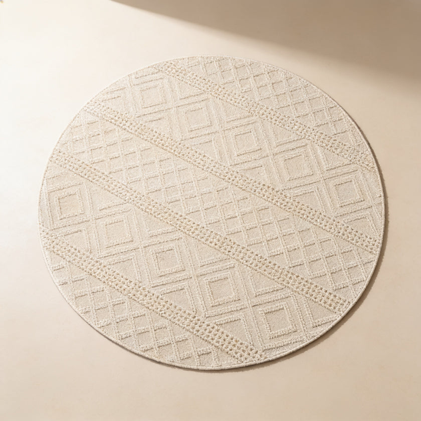 S64 handmade kilim rug — studio view