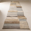 S66 handmade kilim rug — studio view