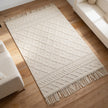 S68 handmade kilim rug — lifestyle view
