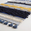 S73 handmade kilim rug — closeup view