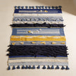 S73 handmade kilim rug — studio view
