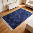 S75 handmade kilim rug — lifestyle view