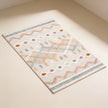 S78 handmade kilim rug — studio view