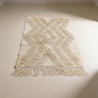 S80 handmade kilim rug — studio view