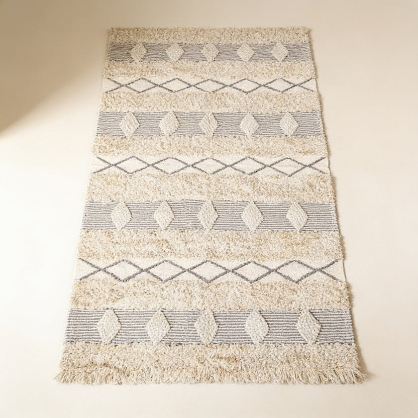 S81 handmade kilim rug — studio view