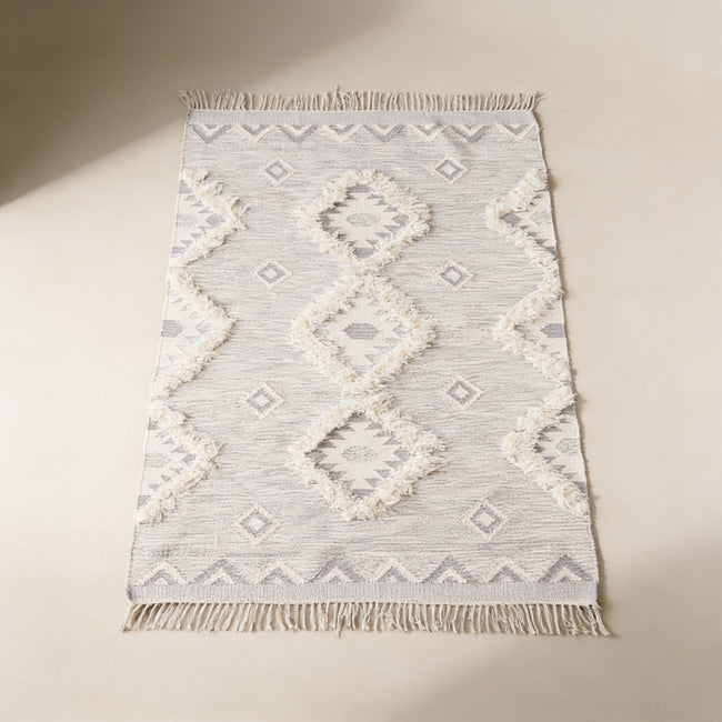 S82 handmade kilim rug — studio view