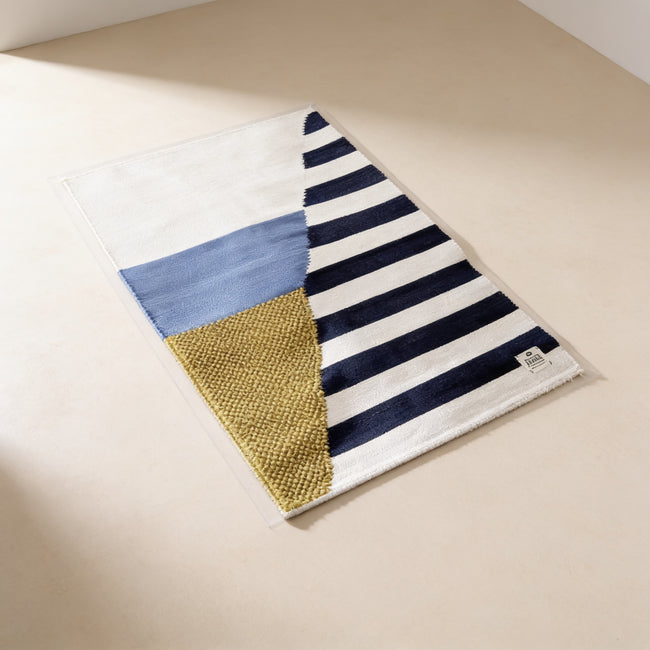 S84 handmade kilim rug — studio view