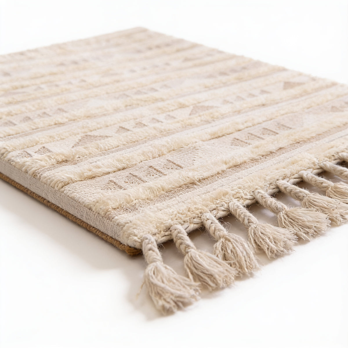S87 handmade kilim rug — closeup view