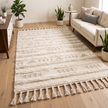 S87 handmade kilim rug — lifestyle view