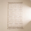 S87 handmade kilim rug — studio view