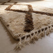 S91 handmade kilim rug — closeup view