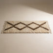 S91 handmade kilim rug — studio view