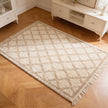S93 handmade kilim rug — lifestyle view