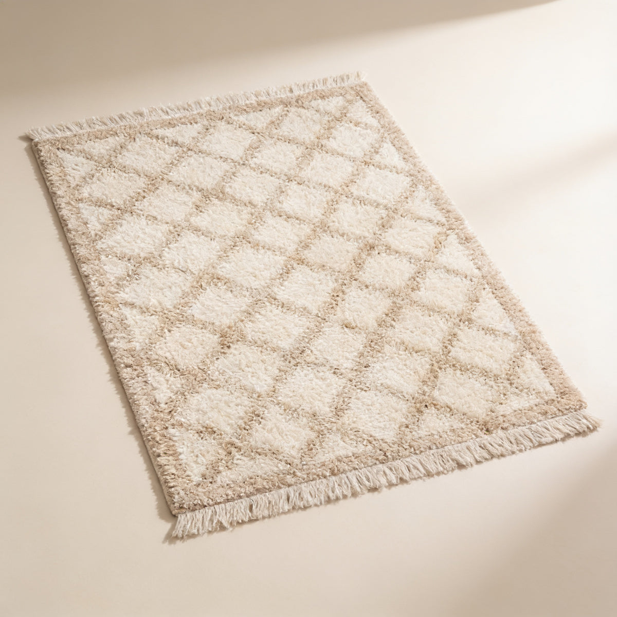 S93 handmade kilim rug — studio view