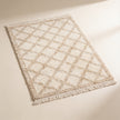 S93 handmade kilim rug — studio view