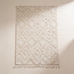 S96 handmade kilim rug — studio view