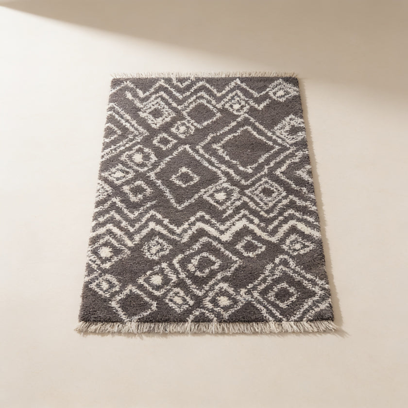 S97 handmade kilim rug — studio view