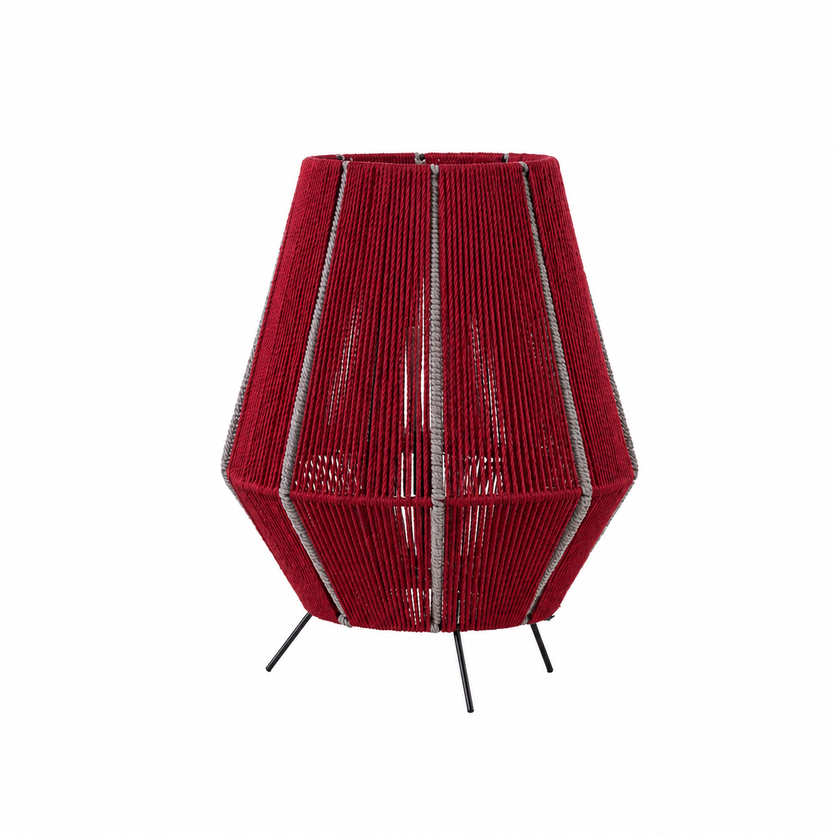 Makrami Boho Table Lamp 021