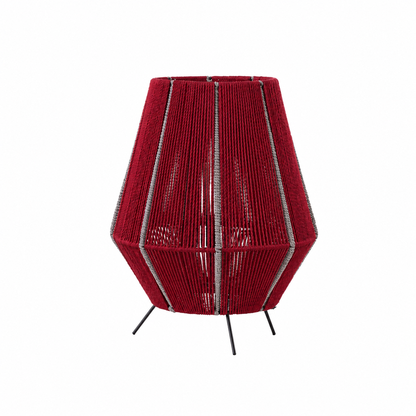 Makrami Boho Table Lamp 021