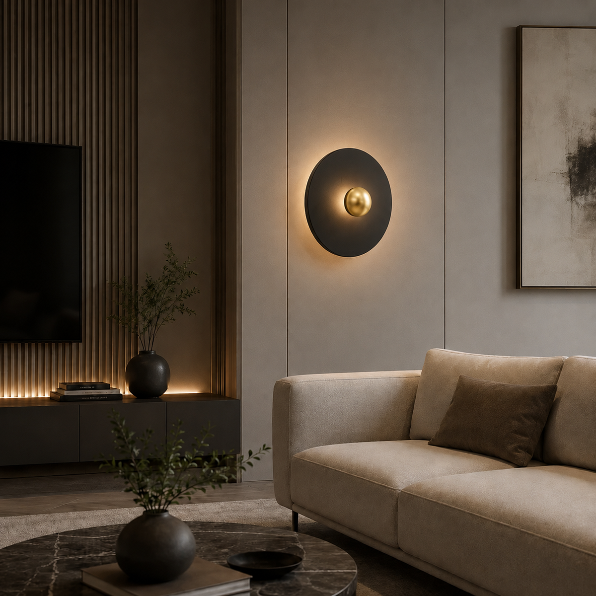 Fiberglass Wall Lamp 033