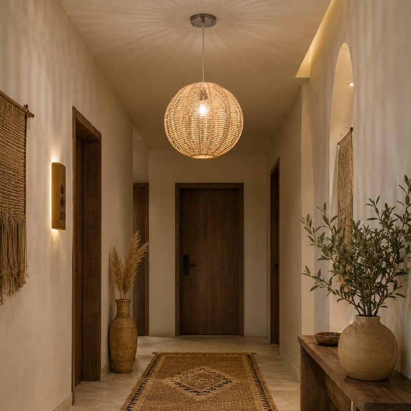 Bambo Boho Ceiling Lamp 019