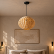 Bamboo Boho Ceiling Lamp 121 styled in an interior