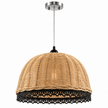 Bamboo Boho Ceiling Lamp 194 on a white background