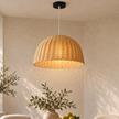 Bamboo Boho Ceiling Lamp 195 styled in an interior