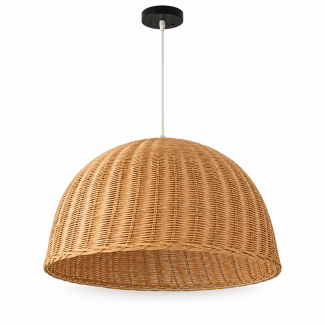 Bamboo Boho Ceiling Lamp 196 on a white background