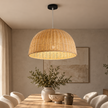 Bamboo Boho Ceiling Lamp 197 styled in an interior