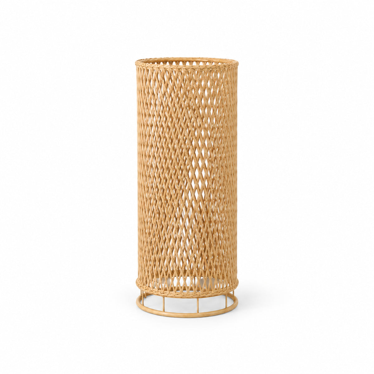 Bamboo Boho Floor Lamp 030 on a white background