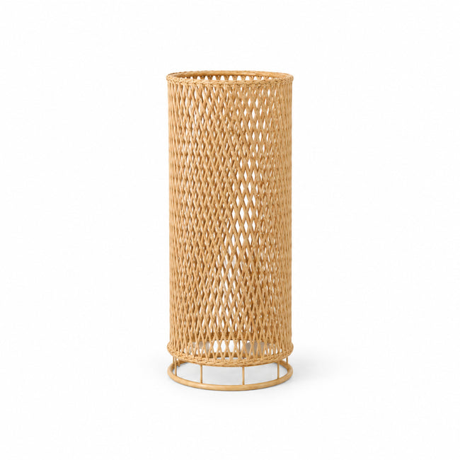 Bamboo Boho Floor Lamp 030 on a white background