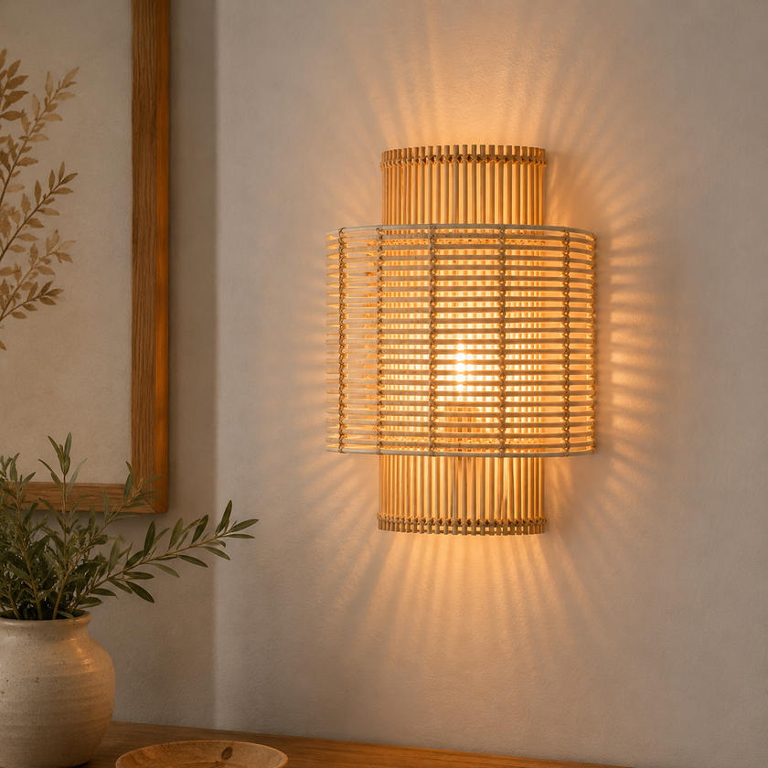 Bambo Boho Wall Lamp 007