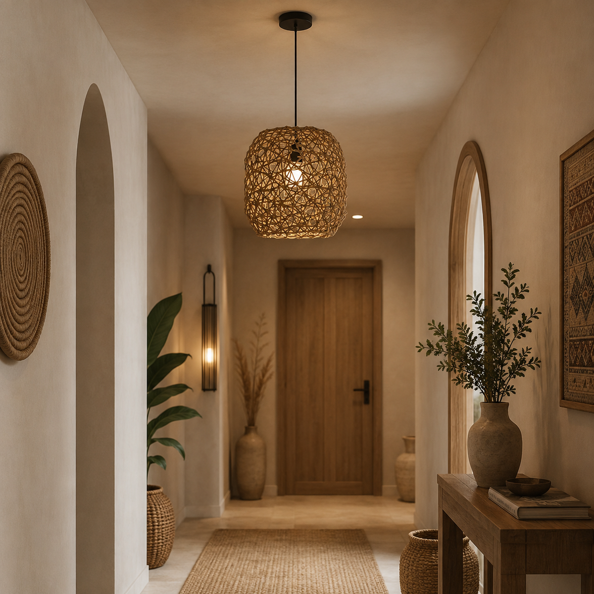 Bambo Boho Ceiling Lamp 117