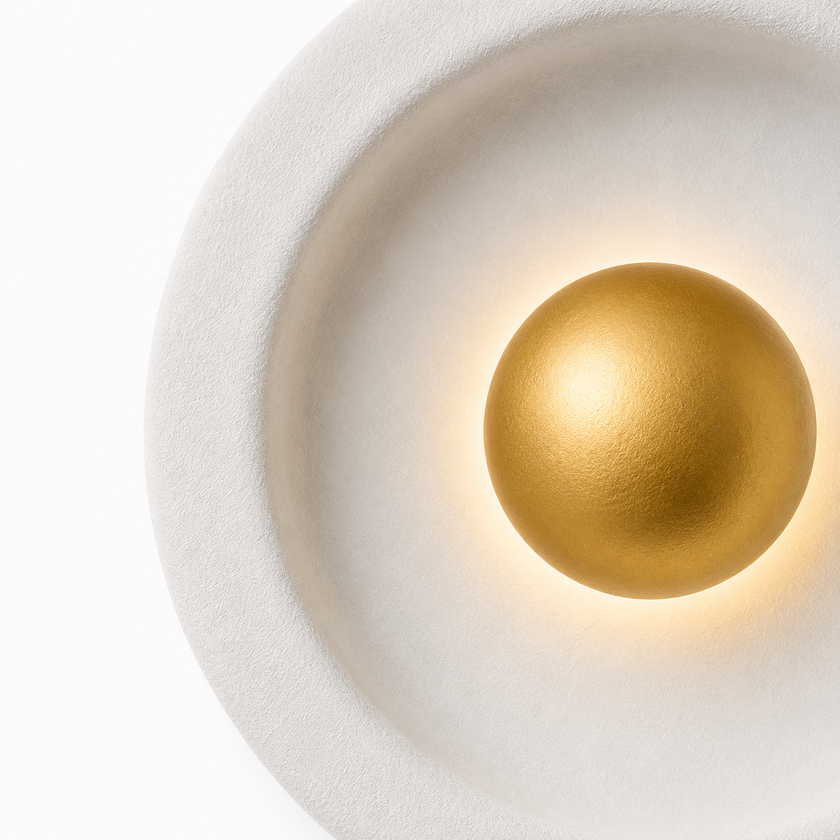 Fiberglass Wall Lamp 028