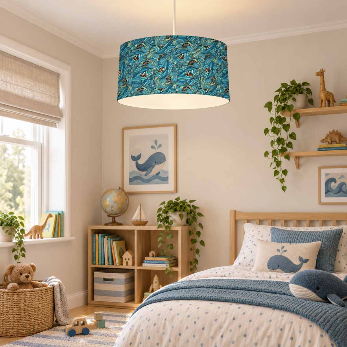 Kids Ceiling Lamp 205 styled in an interior