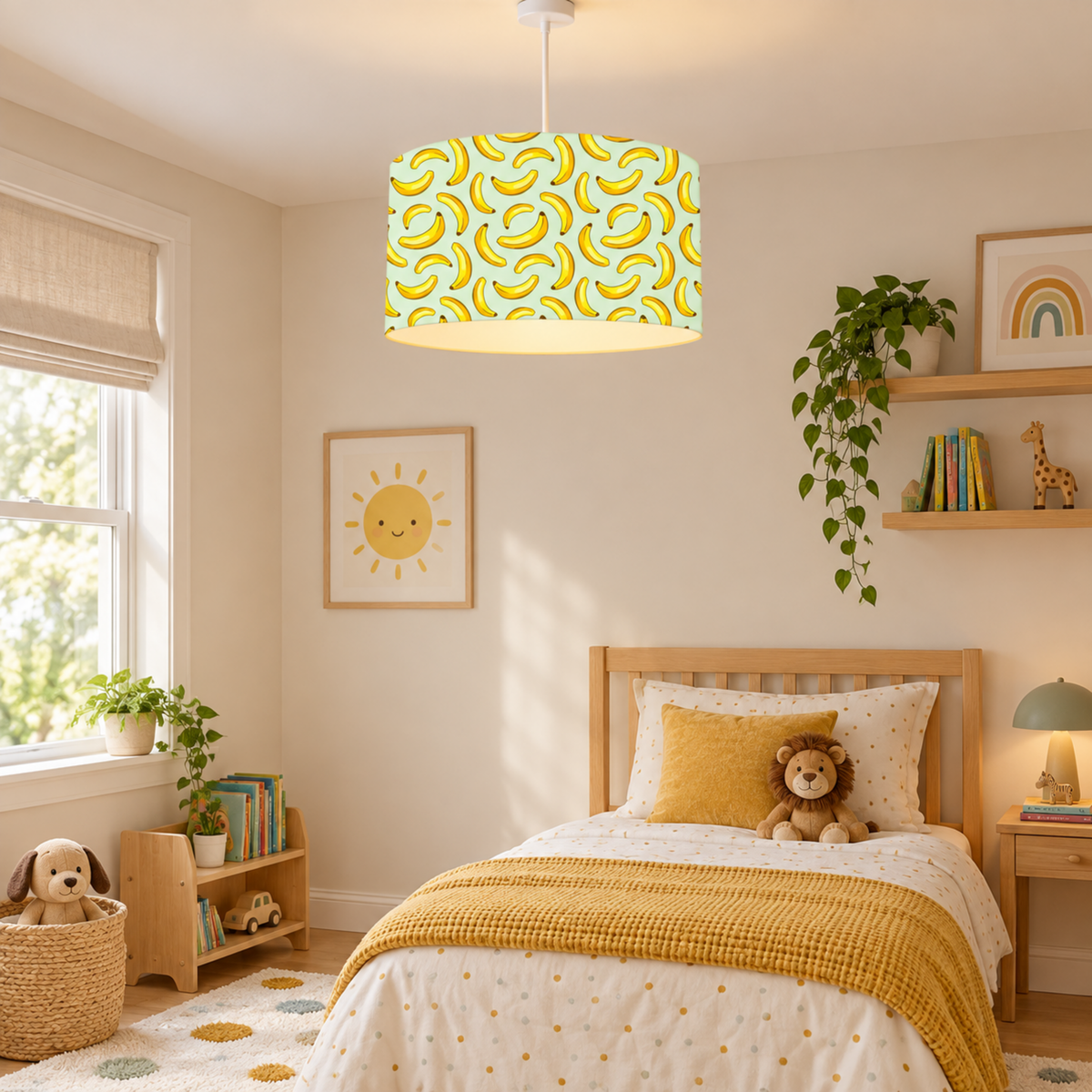 Kids Ceiling Lamp 214 styled in an interior