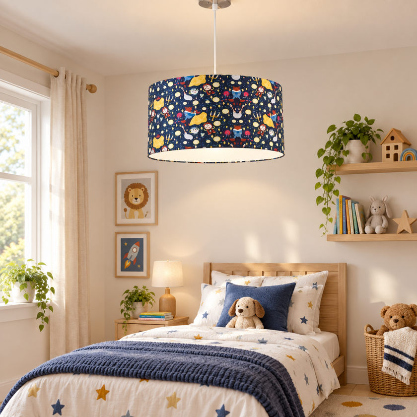 Kids Ceiling Lamp 252 styled in an interior