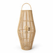 Bamboo Boho Floor Lamp 003 on a white background