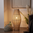 Bamboo Boho Floor Lamp 003 styled in an interior – view 2