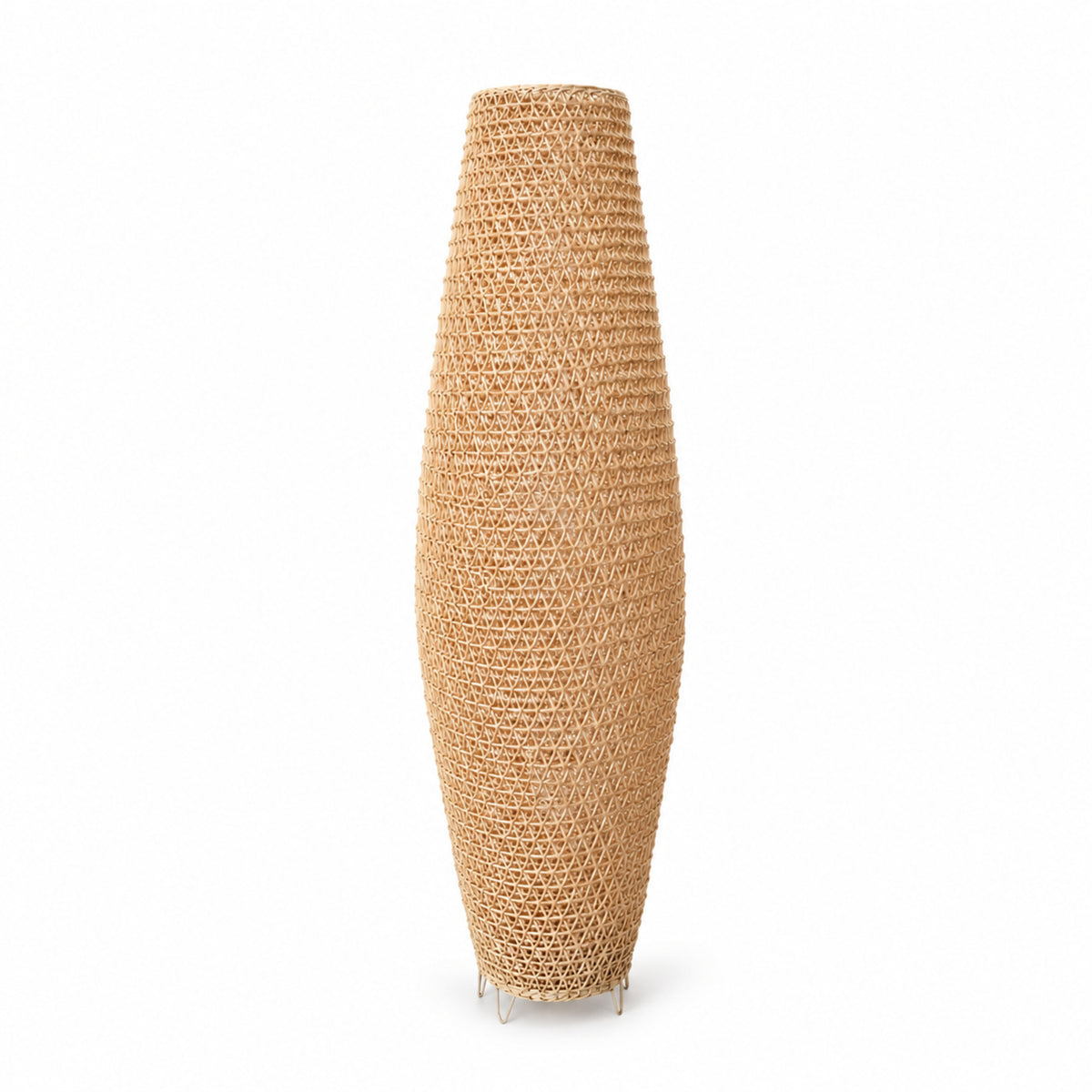 Bamboo Boho Floor Lamp 027 on a white background