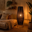Makrami Boho Floor Lamp 005 lifestyle image | Serrana Home