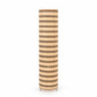 Rattan Boho Floor Lamp 011 on a white background