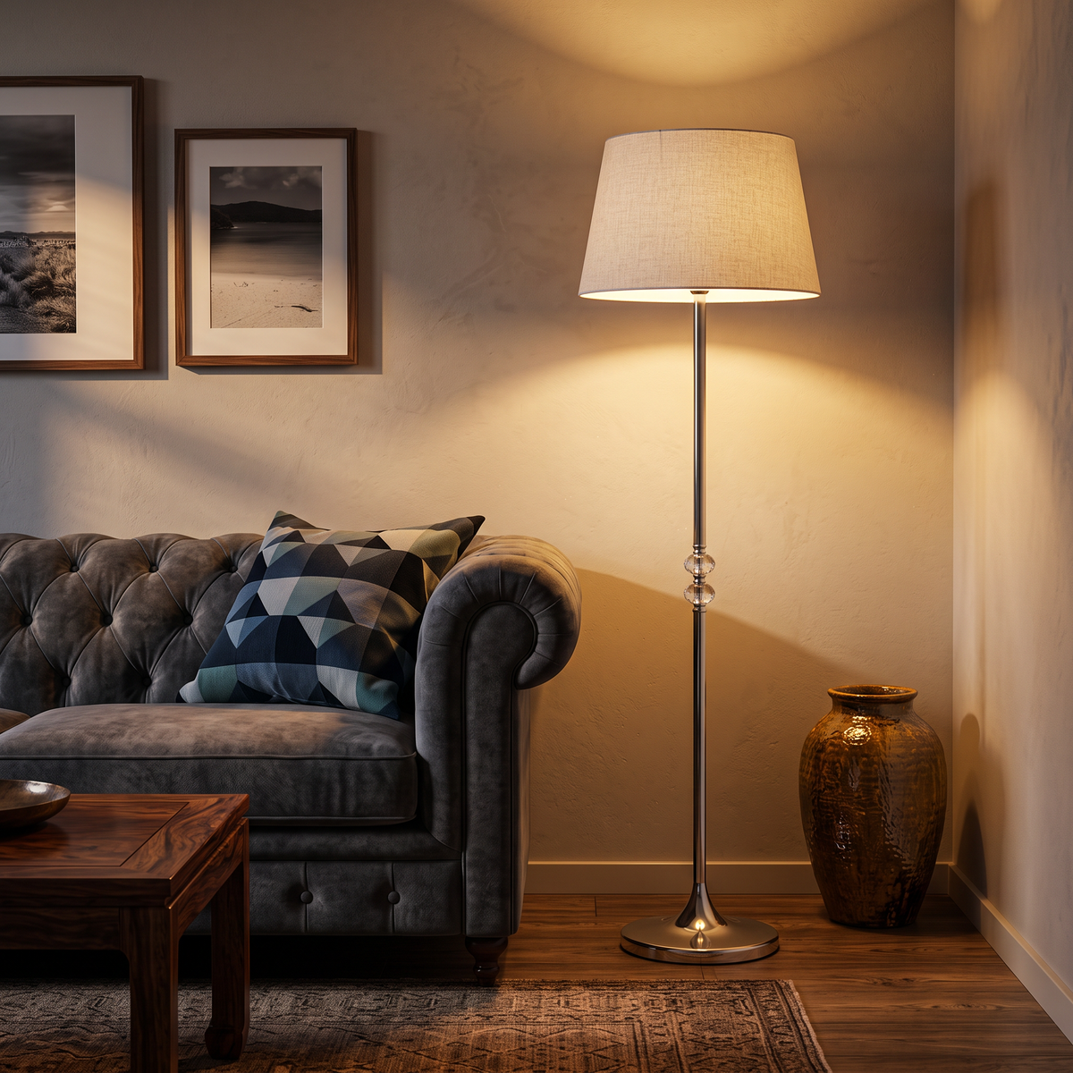 Modern Floor Lamp 007 lifestyle image | Serrana Home