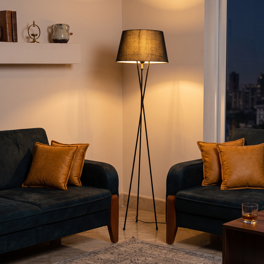 Modern Floor Lamp 015 lifestyle image | Serrana Home